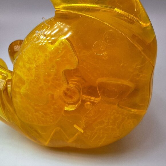 Disney Winnie Pooh Crystal Puzzle 3D Yellow Hunny Stacking 4 Inch No Box Honey - Picture 7 of 11